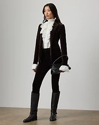 Parker Stretch Velvet Jacket