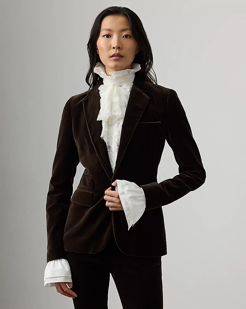 Parker Stretch Velvet Jacket