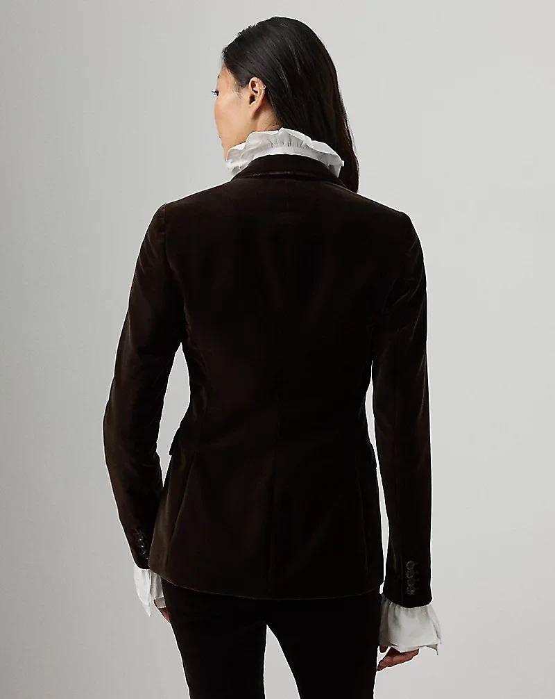 Parker Stretch Velvet Jacket