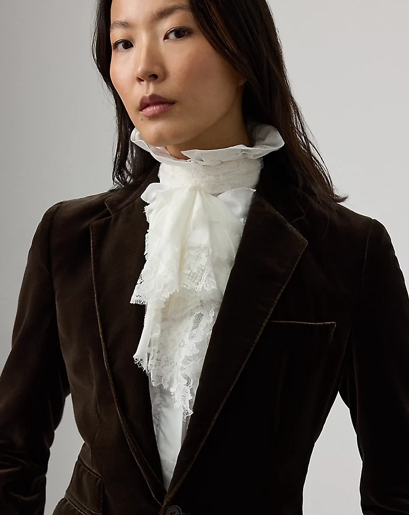 Parker Stretch Velvet Jacket