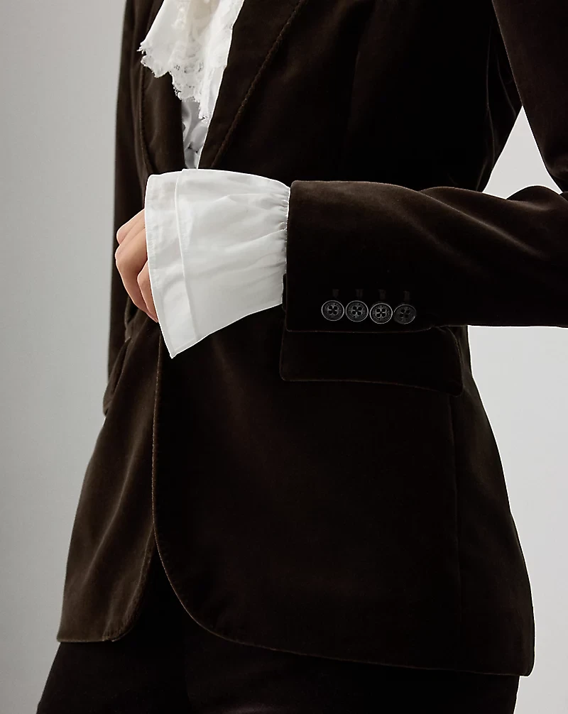 Parker Stretch Velvet Jacket