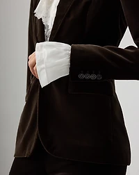 Parker Stretch Velvet Jacket