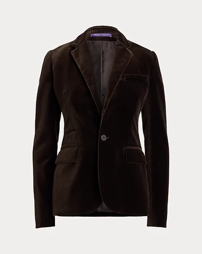 Parker Stretch Velvet Jacket