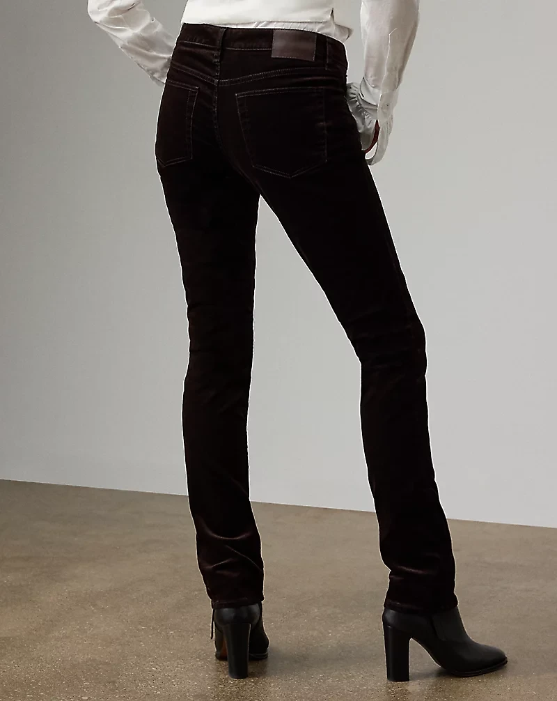 Seth Stretch Velvet Pant
