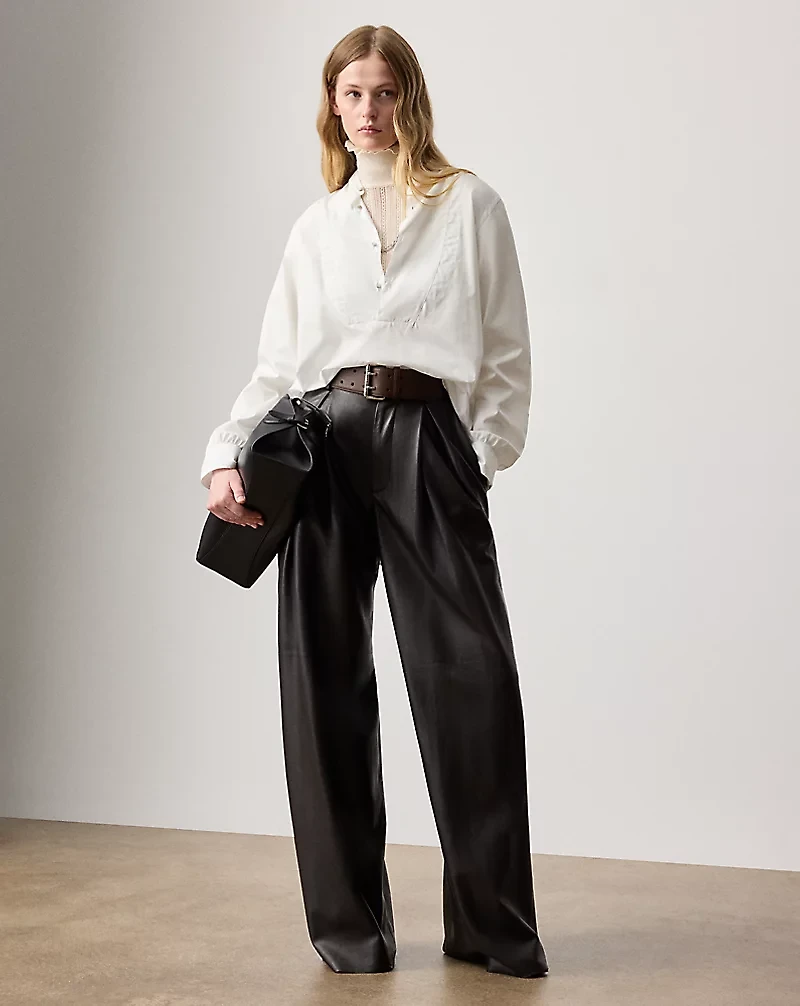 Kelsie Lambskin Pant
