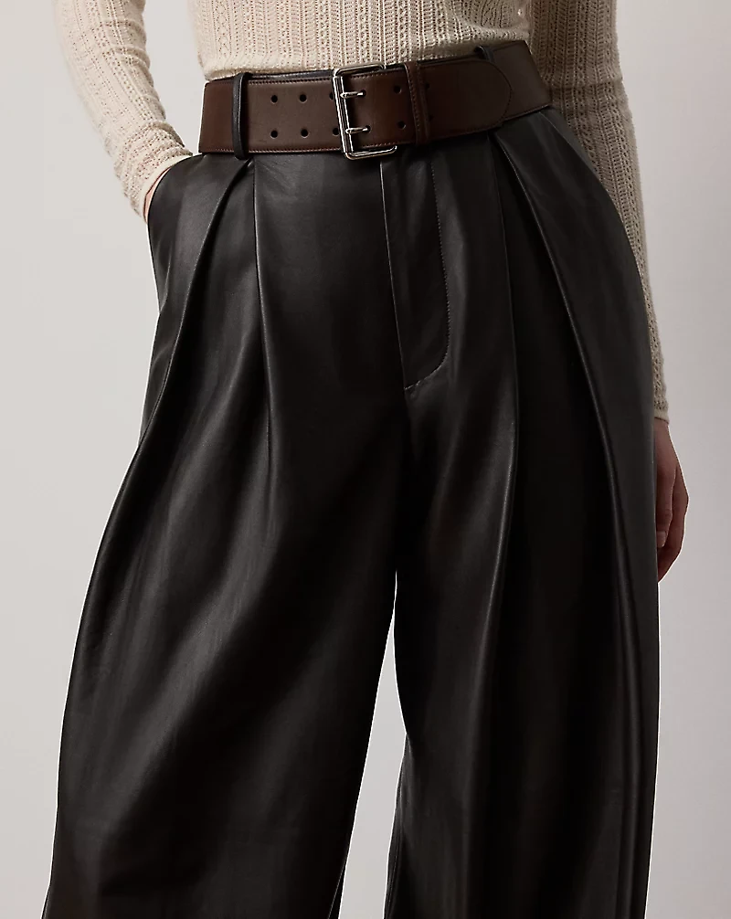 Kelsie Lambskin Pant