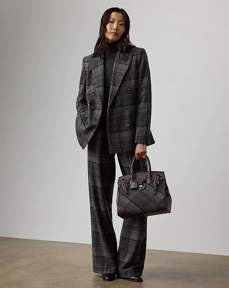 Kent Plaid Wool Jacket