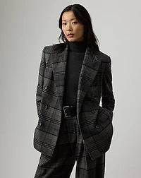 Kent Plaid Wool Jacket