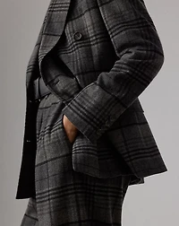 Kent Plaid Wool Jacket
