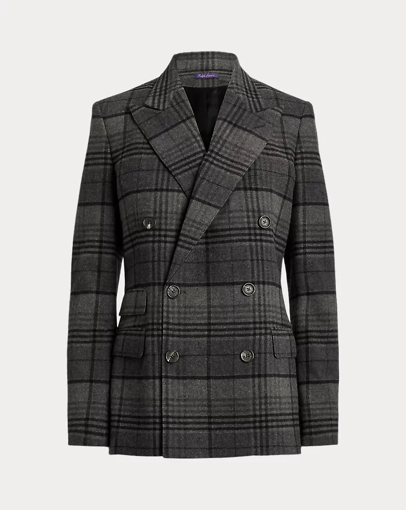 Kent Plaid Wool Jacket