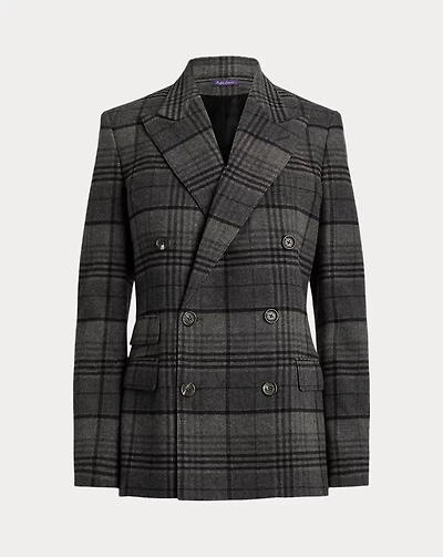Kent Plaid Wool Jacket
