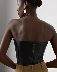 Gwyneth Lambskin Bustier