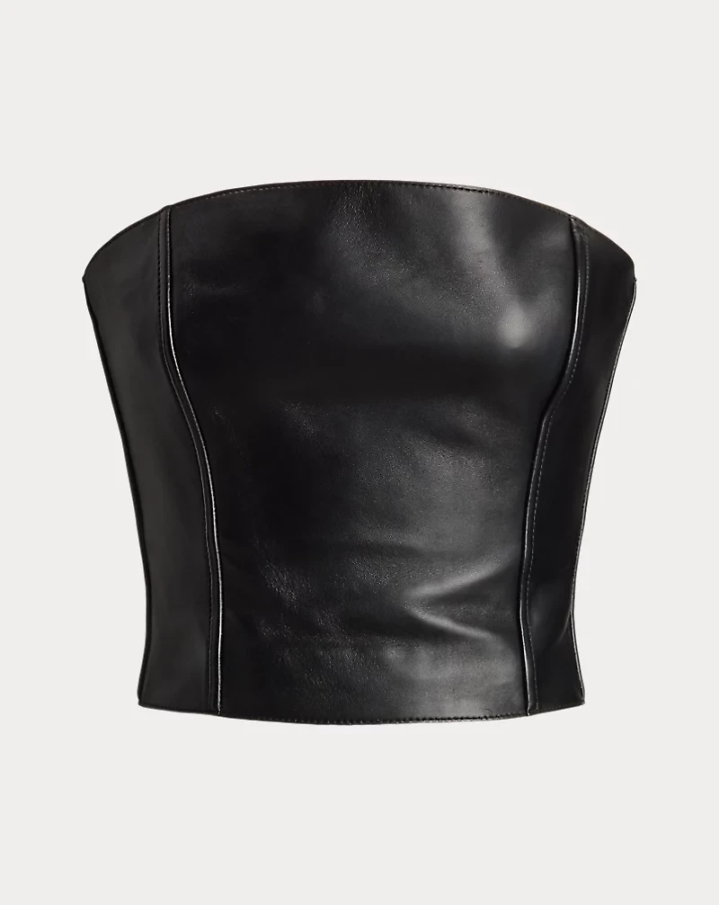 Gwyneth Lambskin Bustier