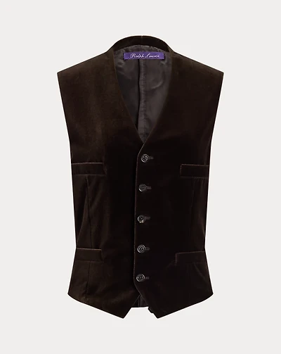 Jaiden Stretch Velvet Vest