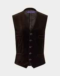 Jaiden Stretch Velvet Vest