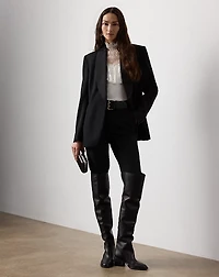 Sutton Grain De Poudre Tuxedo Jacket