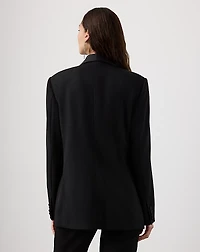 Sutton Grain De Poudre Tuxedo Jacket