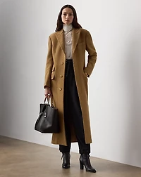 Amory Wool Herringbone Coat