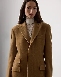 Amory Wool Herringbone Coat