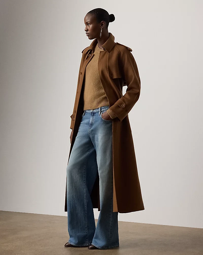 Wilen Double-Faced Wool-Cashmere Coat