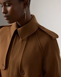 Wilen Double-Faced Wool-Cashmere Coat