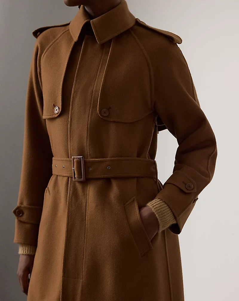 Wilen Double-Faced Wool-Cashmere Coat