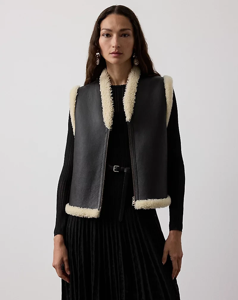 Tamlin Merino Shearling Vest