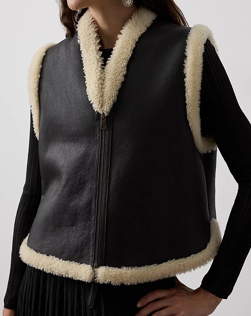 Tamlin Merino Shearling Vest