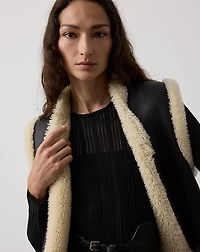 Tamlin Merino Shearling Vest