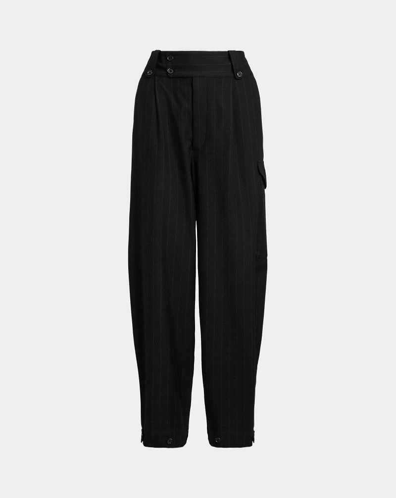Houston Chalk-Stripe Flannel Pant