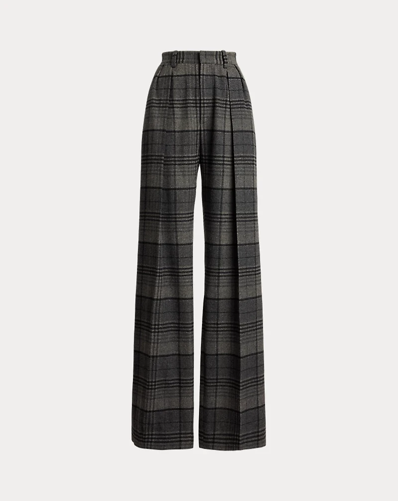 Jody Plaid Wool Pant