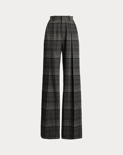 Jody Plaid Wool Pant