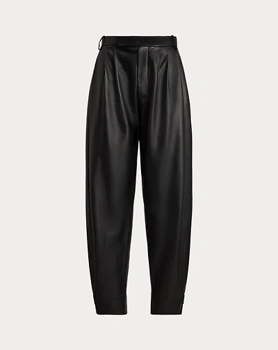 Jeanne Lambskin Pant
