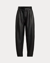 Jeanne Lambskin Pant