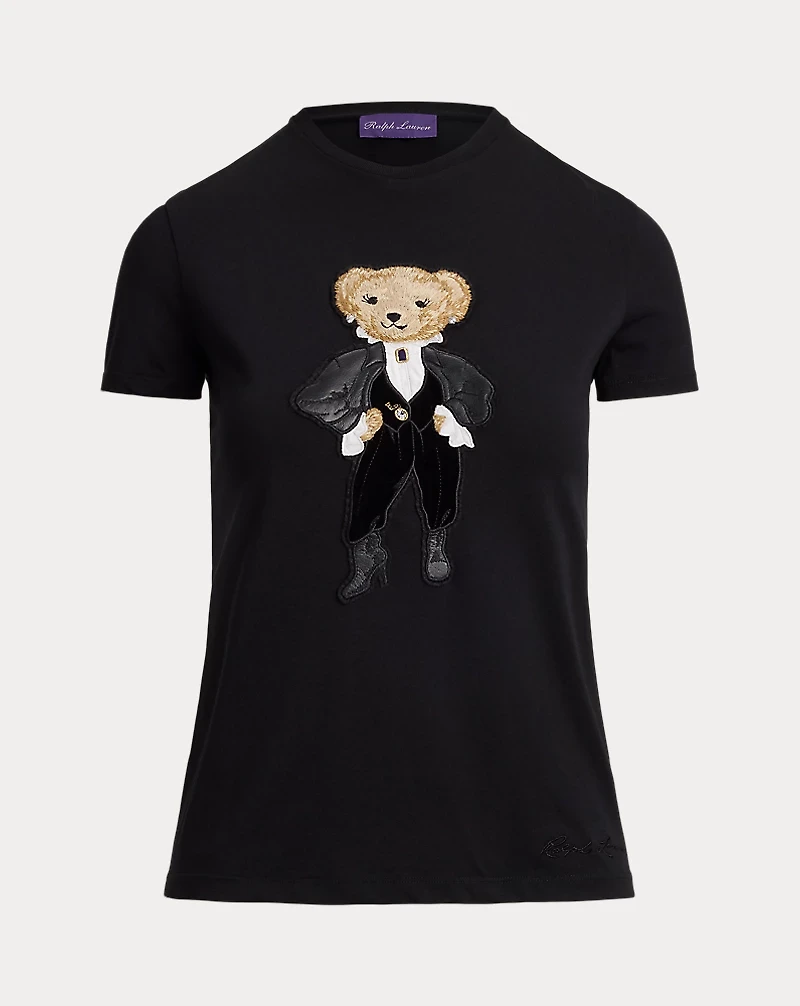 Holiday Polo Bear Cotton Tee