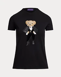 Holiday Polo Bear Cotton Tee