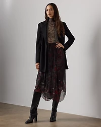 Gabriella Embellished Floral Skirt