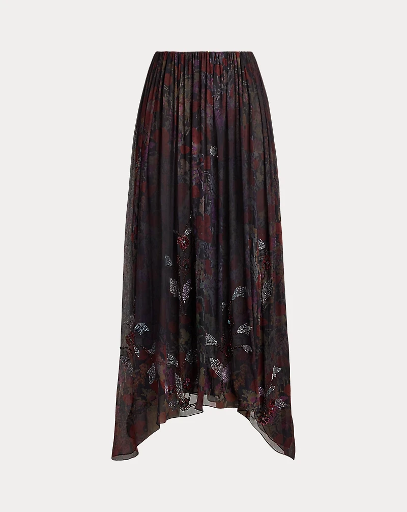 Gabriella Embellished Floral Skirt