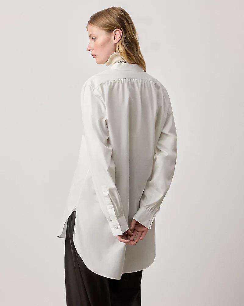 Abbie Cotton Broadcloth Blouse