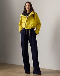 Striped Silk-Blend Crewneck Sweater