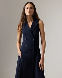 Alecia Cotton-Blend Day Dress