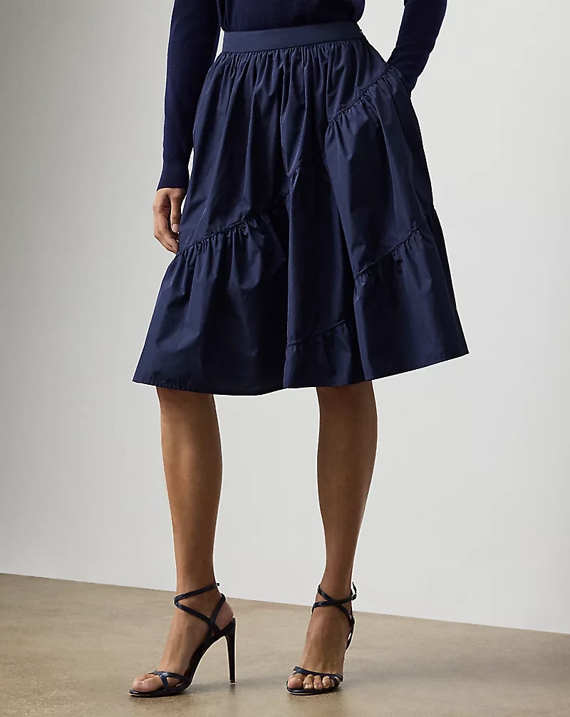 Kyle Featherweight Taffeta Skirt