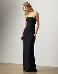 Shelly Silk Cady Evening Dress