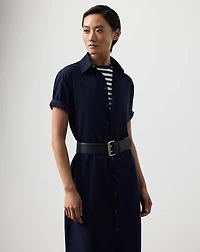 Carol Wool Gabardine Day Dress