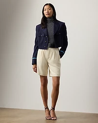 Nell Wool-Blend Gabardine Jacket
