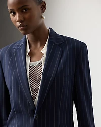 Marcy Striped Wool Jacket