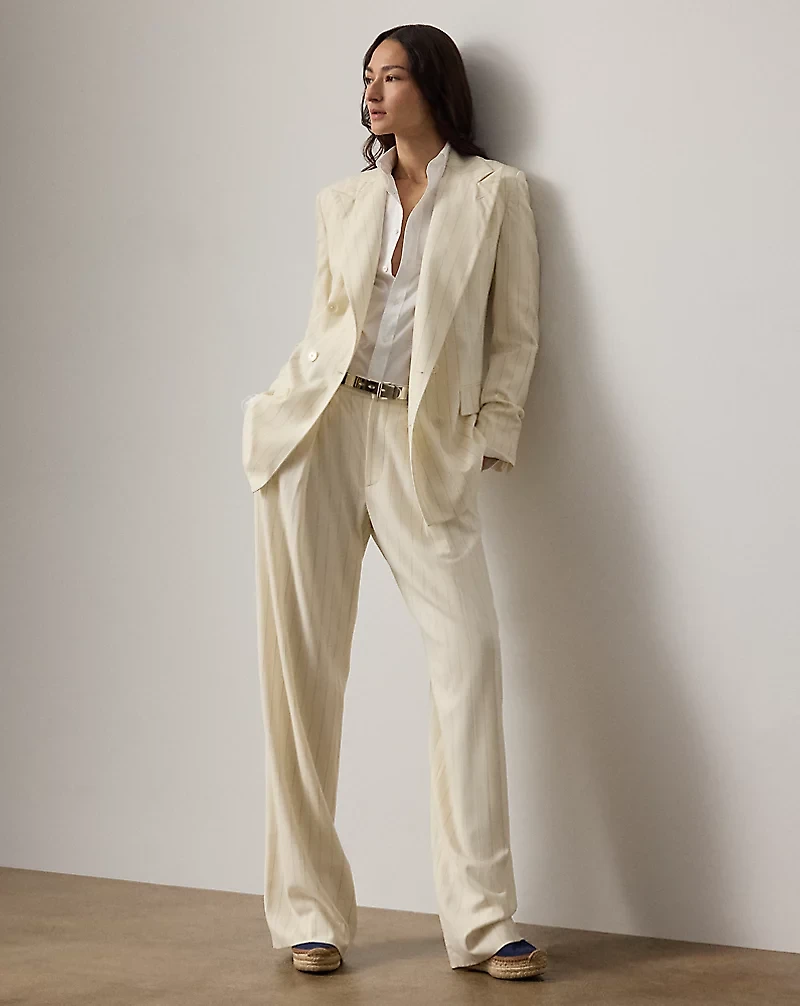 Ramona Striped Wool Jacket