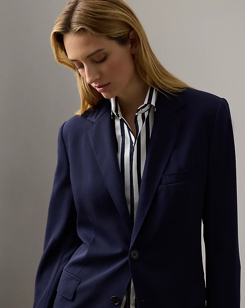 Marcy Wool Gabardine Jacket