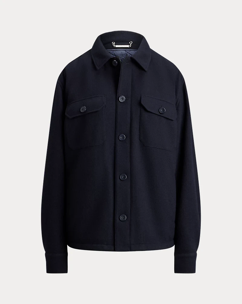 Hollins Felted Cashmere Jersey Shacket