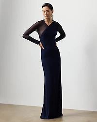 Brynn Jersey Evening Dress